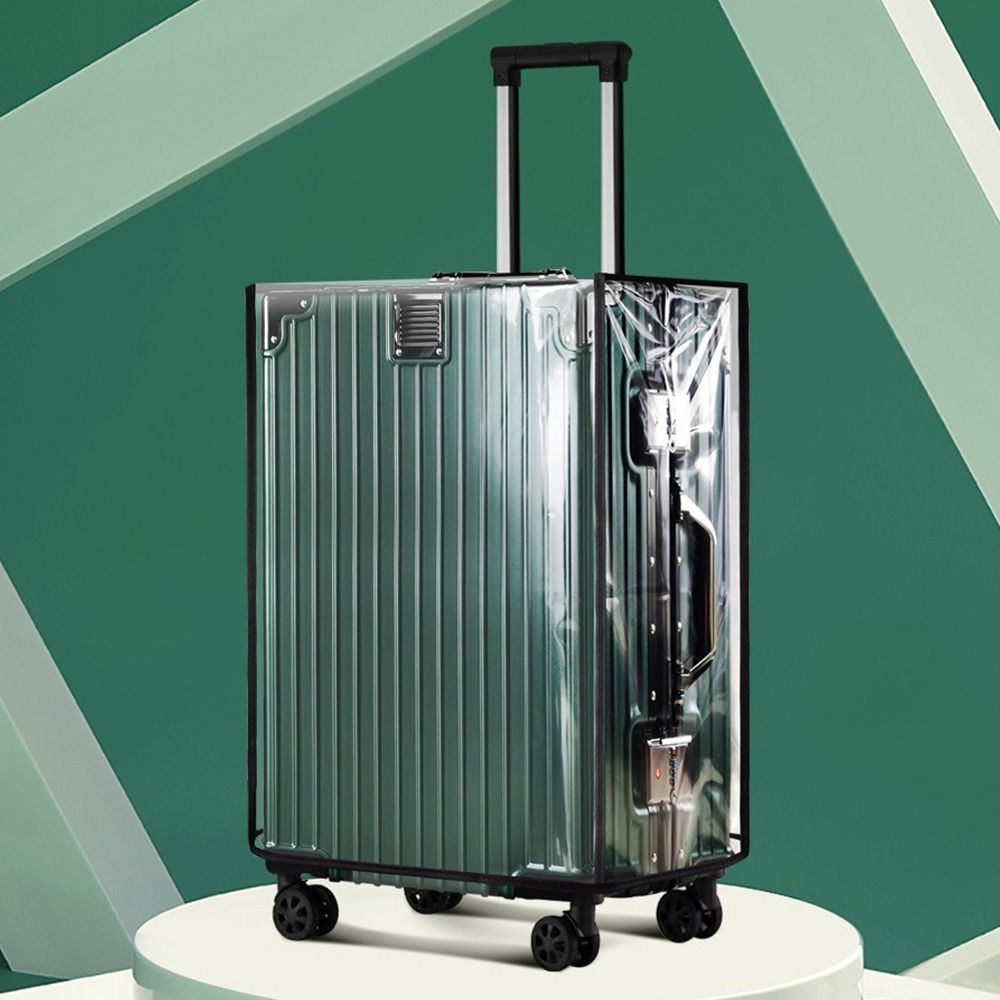 Luggage Protective Cover Transparent - Duurzame, volledig transparante bagagebeschermhoes, waterdichte PVC-bagagehoes,