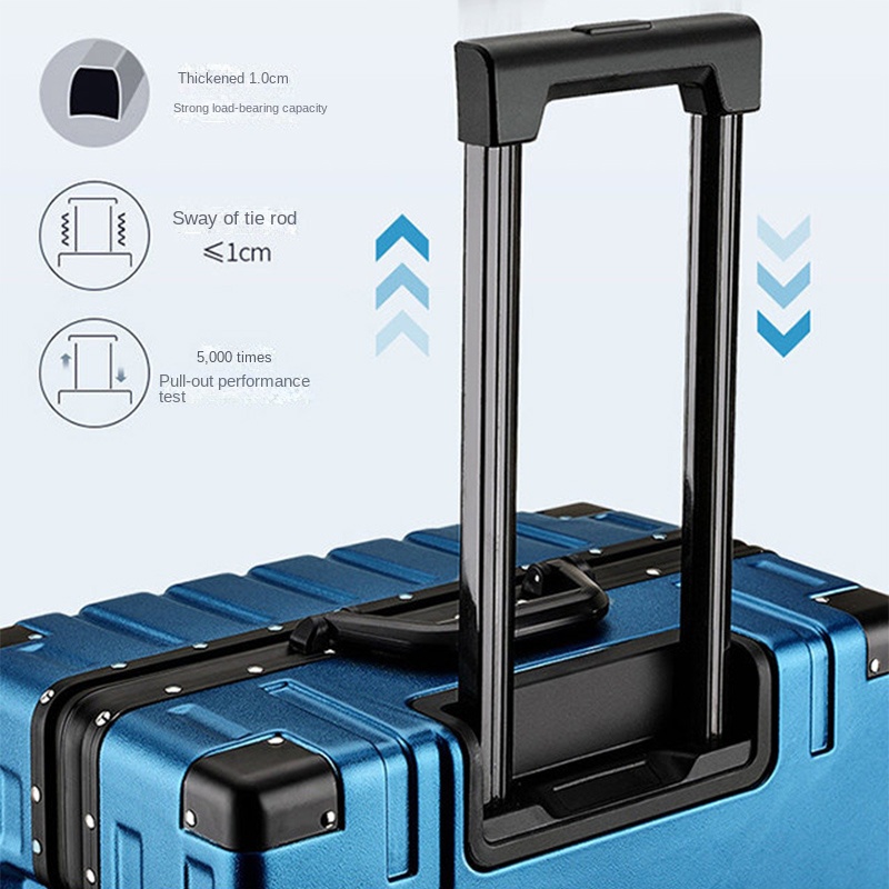 Koffers met aluminium frame vo - Spinner Wheel Rolling Suitcase 20 Inch recensie en prijs