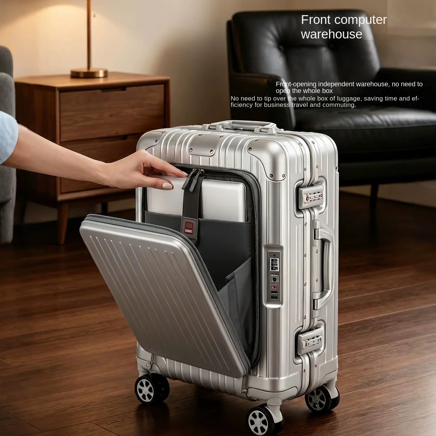 20/24/28 inch reiskoffer met v - Spinner Wheel Rolling Suitcase 20 Inch recensie en prijs