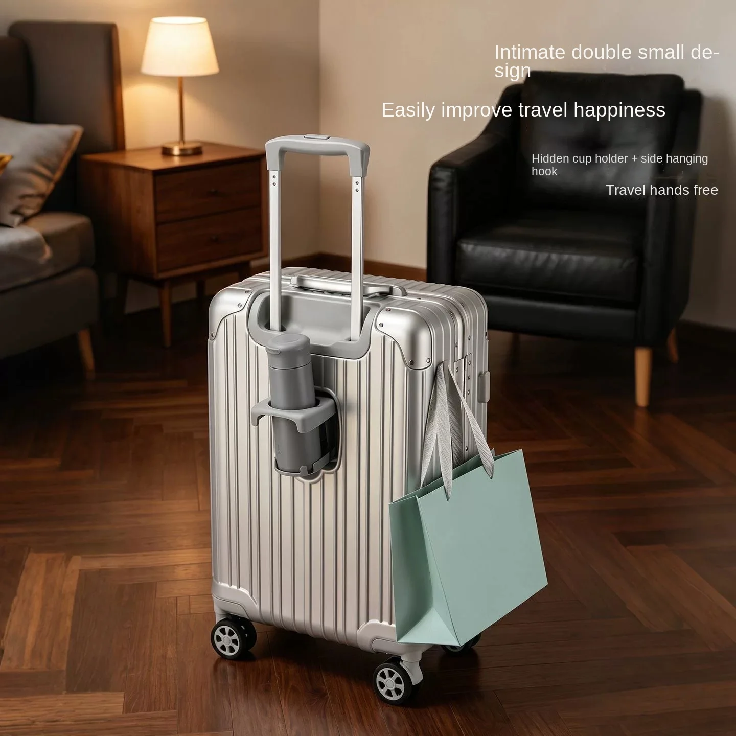20/24/28 inch reiskoffer met v - Spinner Wheel Rolling Suitcase 20 Inch recensie en prijs