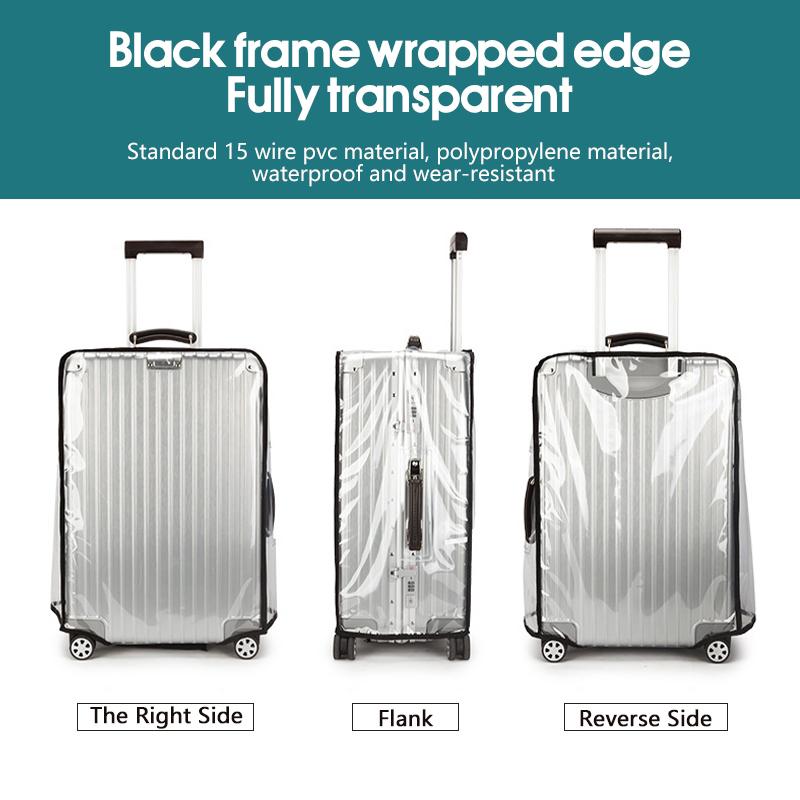 Waterdichte, transparante baga - Luggage Protective Cover Transparent recensie en prijs