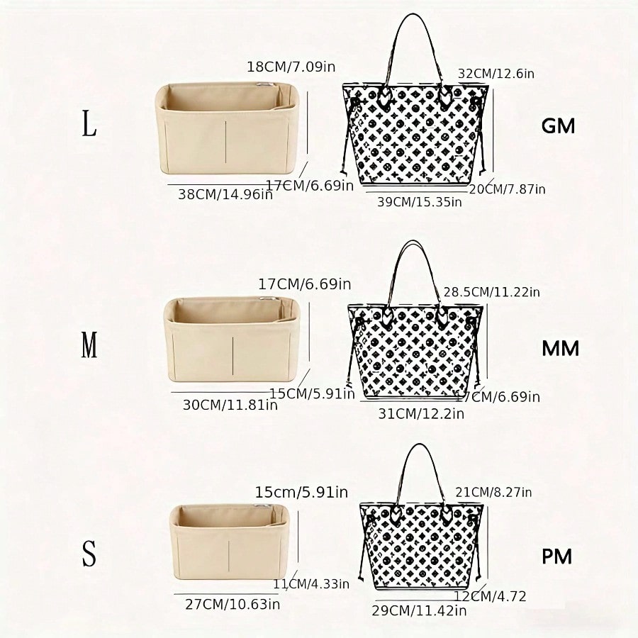 Vilt tasorganizer met meerdere - Handbags recensie en prijs