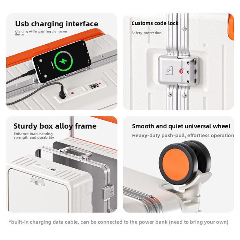 20/24/26 inch aluminium frame  - Spinner Wheel Rolling Suitcase 20 Inch recensie en prijs